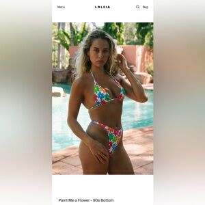 Loleia Swim Floral Bikini Set